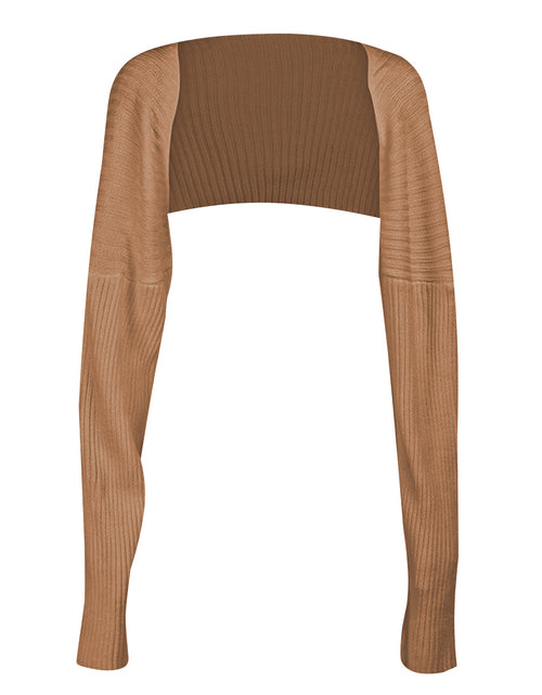 Load image into Gallery viewer, Long Sleeve Knit Bolero
