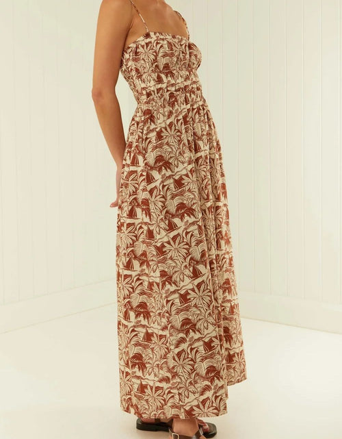 Load image into Gallery viewer, Printed Square Neck Cami Dress
