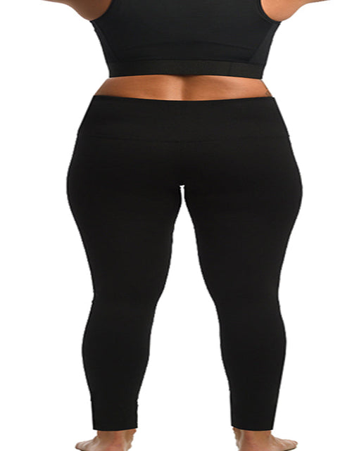 Load image into Gallery viewer, InstantFigure Curvy Hi-Waist Stretch Leggings-No Side Seams - 168PL028C by InstantFigure INC
