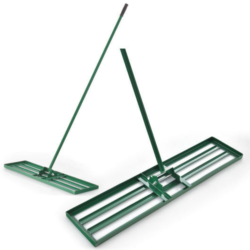 Load image into Gallery viewer, 30/36/42 x 10 Inch Lawn Leveling Rake with Ergonomic Handle-42 inches
