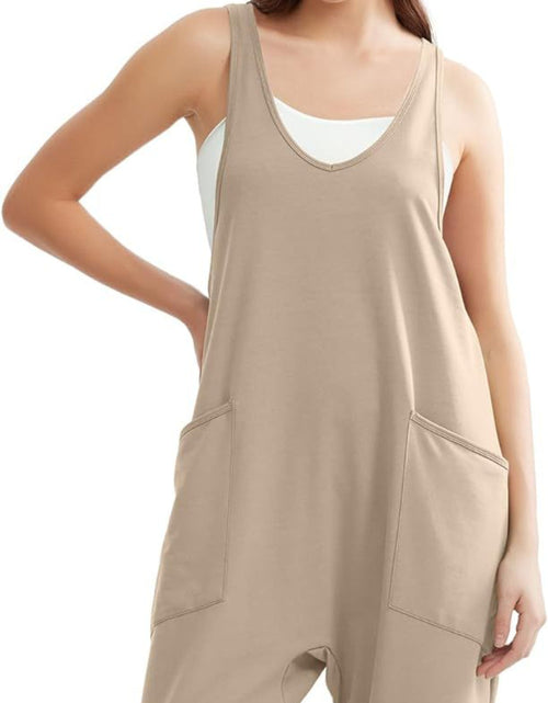 Load image into Gallery viewer, Lovelet V-Neck Wide Strap Overalls
