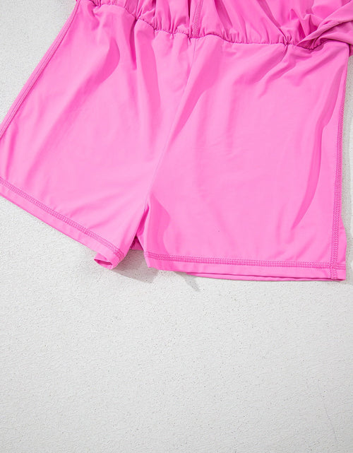 Load image into Gallery viewer, Drawstring Wide Strap Romper
