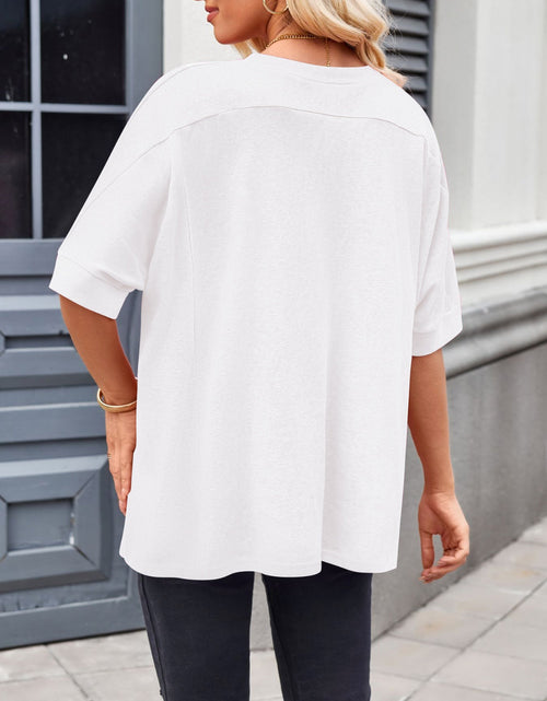 Load image into Gallery viewer, Lovelet Round Neck Half Sleeve T-Shirt
