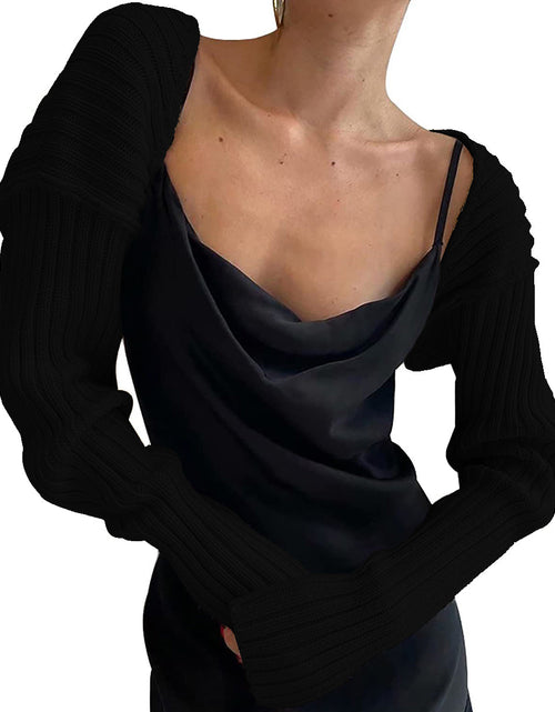 Load image into Gallery viewer, Long Sleeve Knit Bolero
