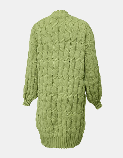 Load image into Gallery viewer, Open Front Long Sleeve Cardigan
