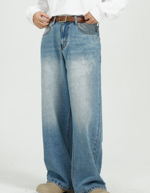 Load image into Gallery viewer, Wide Leg Jeans with Pockets
