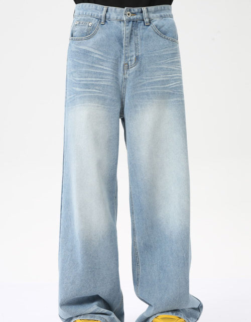 Load image into Gallery viewer, Wide Leg Jeans with Pockets
