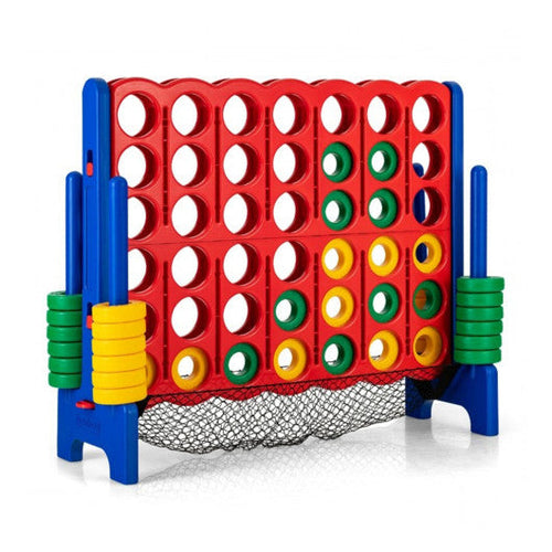 Load image into Gallery viewer, 4-to-Score Giant Game Set with Net Storage-Blue
