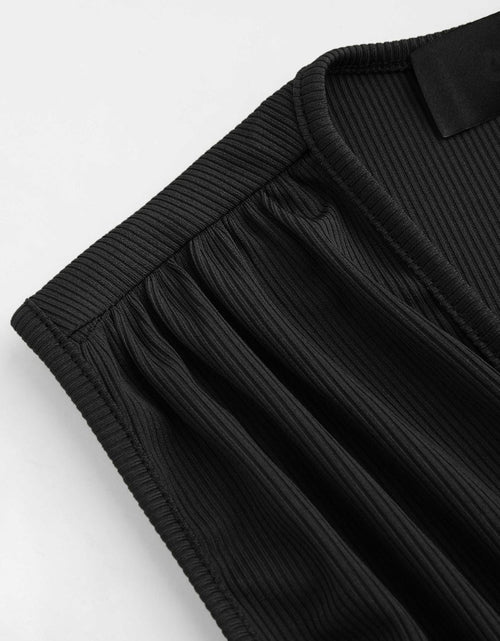 Load image into Gallery viewer, Ruched Plunge Sleeveless Romper
