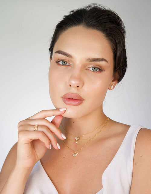 Load image into Gallery viewer, Cherry Blossom Ring in Rose Gold and Adjustable by Hollywood Sensation®
