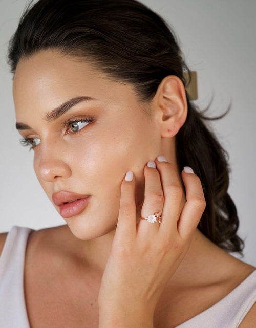 Load image into Gallery viewer, Cherry Blossom Ring in Rose Gold and Adjustable by Hollywood Sensation®
