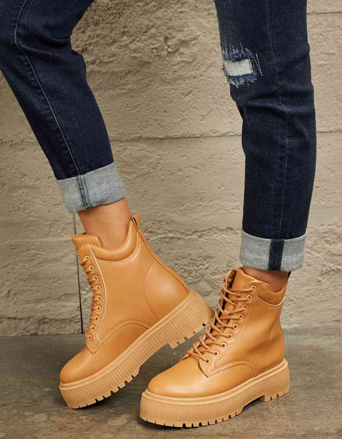 Load image into Gallery viewer, East Lion Corp Platform Combat Boots
