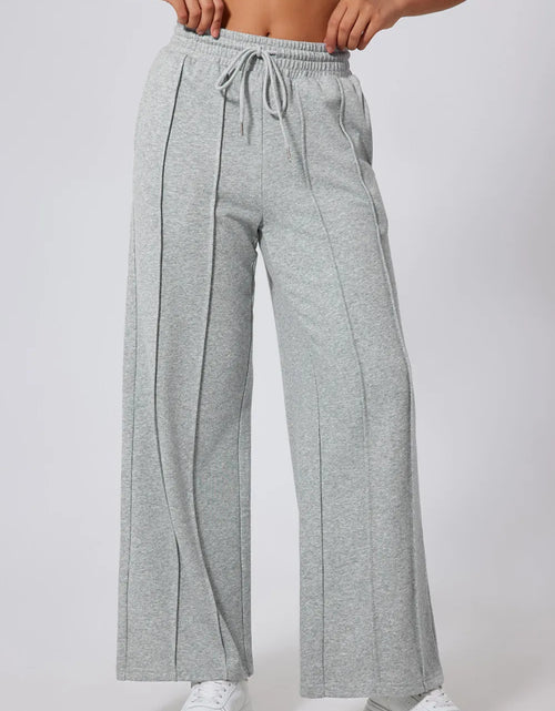 Load image into Gallery viewer, Drawstring Wide Leg Active Pants
