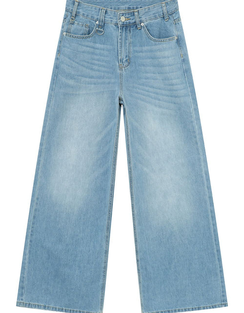 Load image into Gallery viewer, Men's Wide Leg Jeans with Pockets
