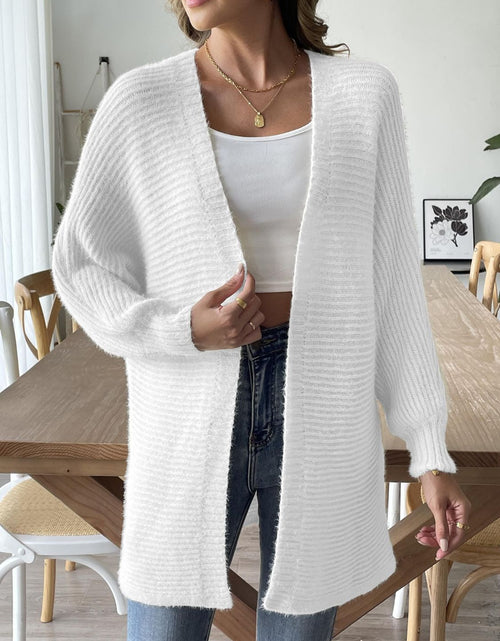 Load image into Gallery viewer, Open Front Long Sleeve Cardigan
