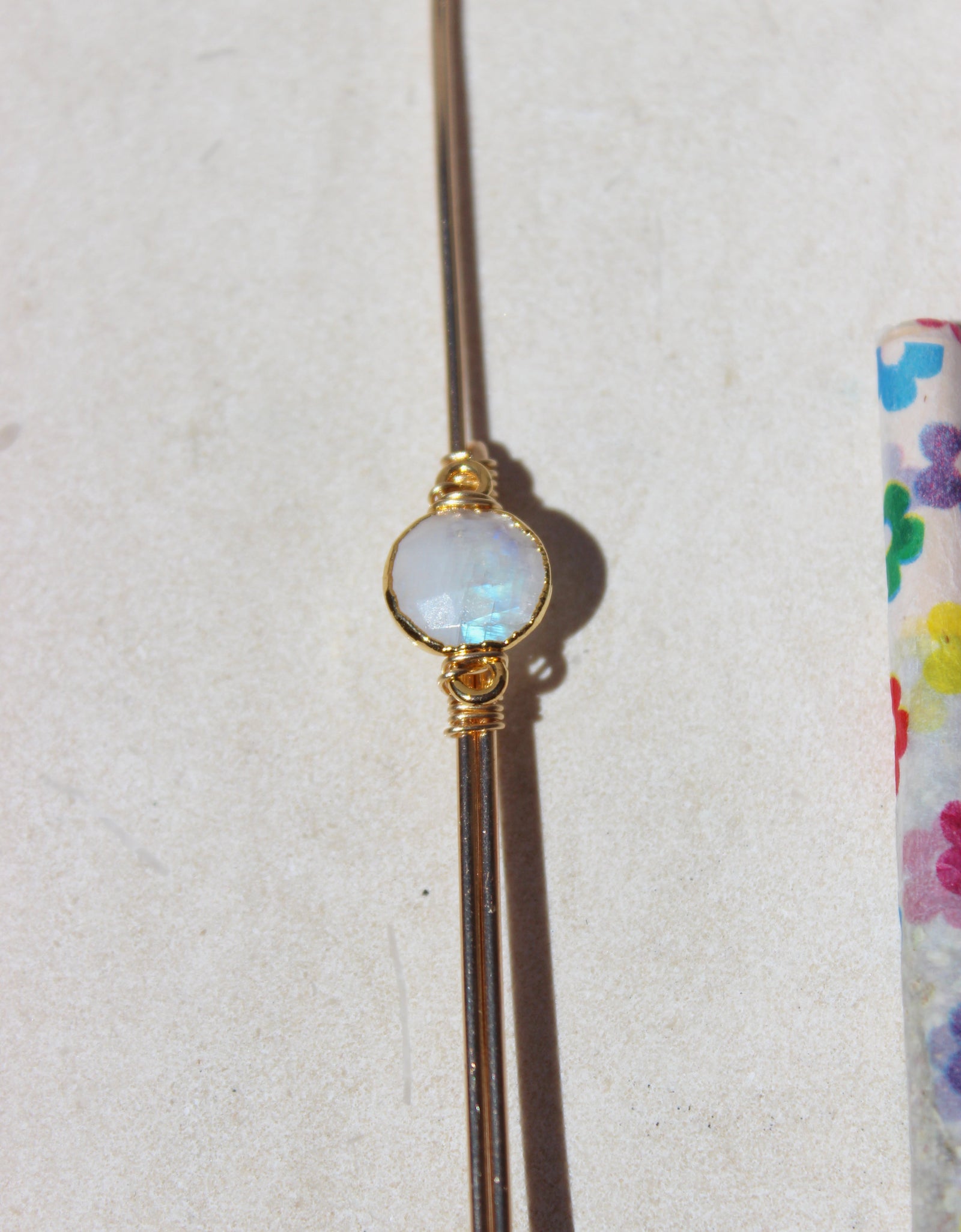 Moonstone Joint Holder by Toasted Jewelry