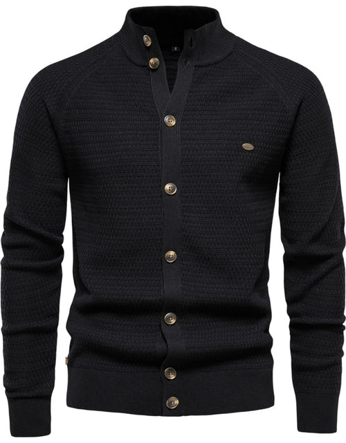 Load image into Gallery viewer, Men's Button Down Long Sleeve Cardigan
