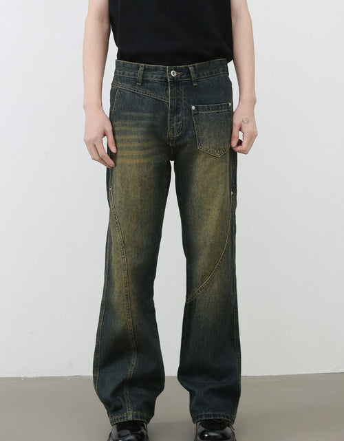 Load image into Gallery viewer, Men's Mid Rise Bootcut Jeans
