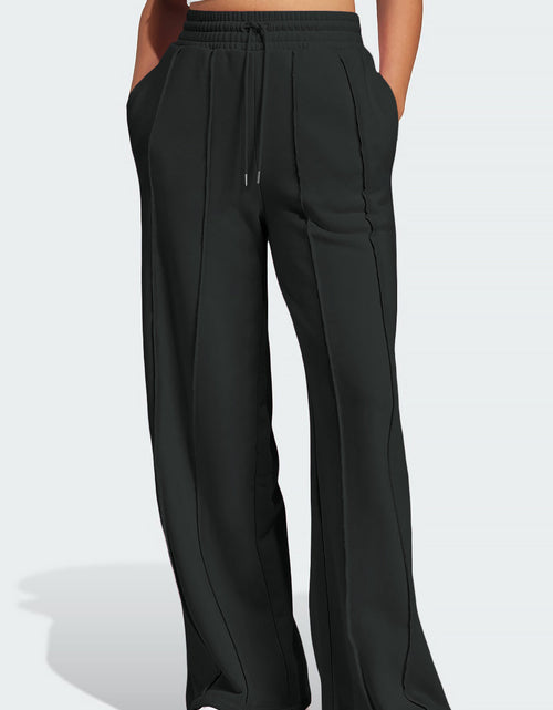 Load image into Gallery viewer, Drawstring Wide Leg Active Pants
