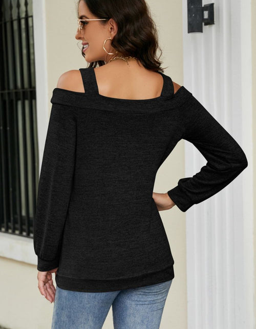 Load image into Gallery viewer, Cutout Cold-Shoulder Top
