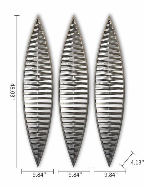 Load image into Gallery viewer, Wall Mirror - Decorative Metal Wall Mirror, set of 3pcs by Peterson Housewares &amp; Artwares
