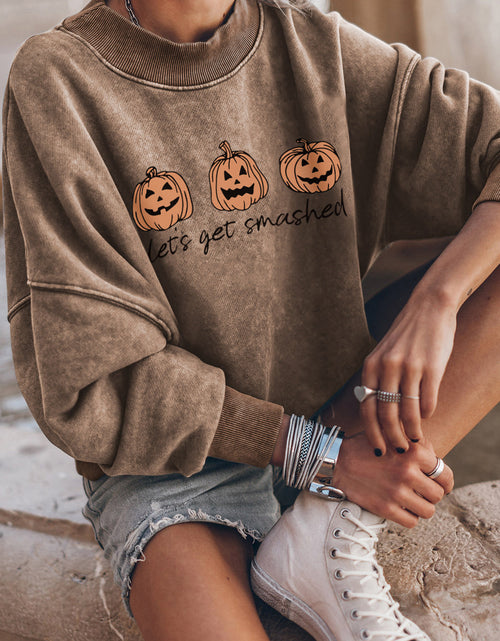 Load image into Gallery viewer, LET'S GET SMASHED Graphic Sweatshirt
