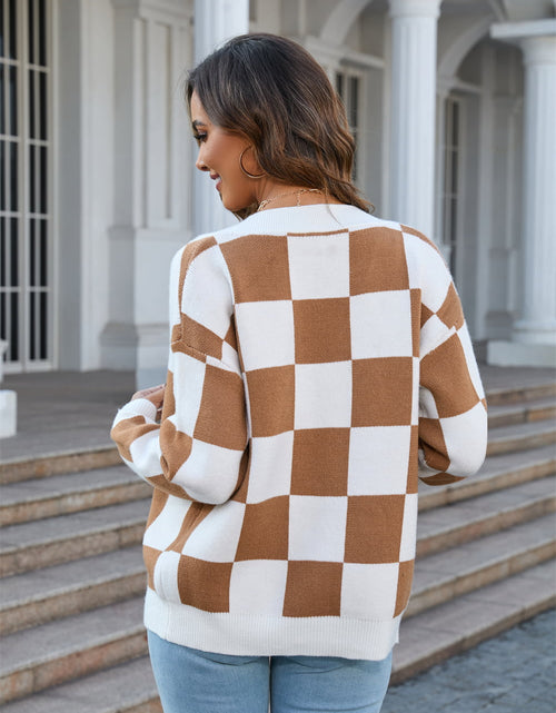 Load image into Gallery viewer, Angel Wings Button-Up V-Neck Dropped Shoulder Cardigan
