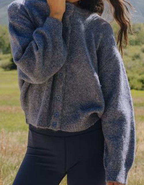Load image into Gallery viewer, Button Down Long Sleeve Cardigan
