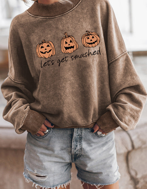 Load image into Gallery viewer, LET'S GET SMASHED Graphic Sweatshirt
