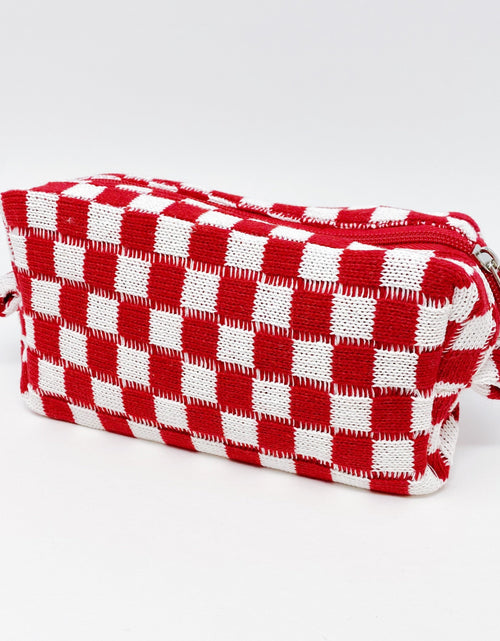 Load image into Gallery viewer, Check Yourself Cosmetic Bag by Ellisonyoung.com
