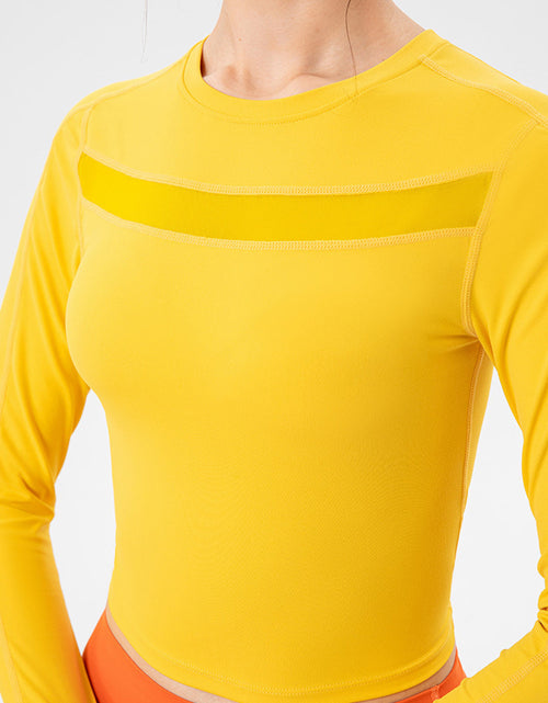 Load image into Gallery viewer, Round Neck Long Sleeve Active T-Shirt
