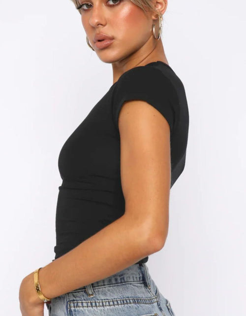 Load image into Gallery viewer, Crewneck Short Sleeve Tee
