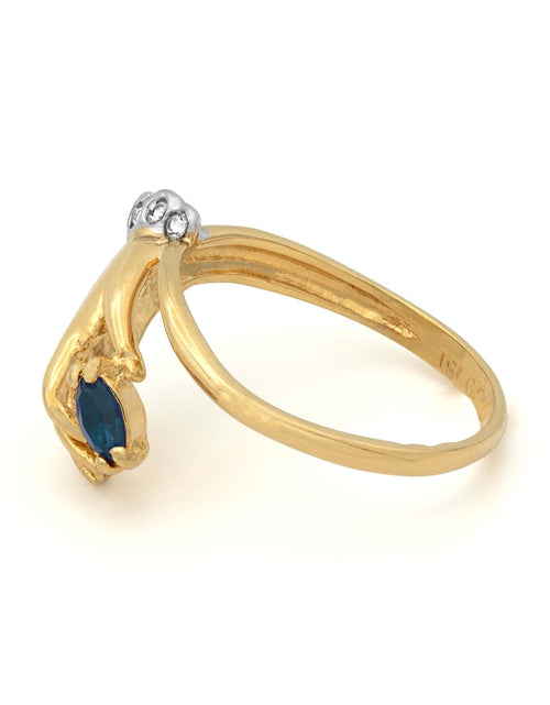 Load image into Gallery viewer, Vintage Austrian Crystals 18k Yellow Gold Matte or Polished Finish Made in USA by PVD Vintage Jewelry
