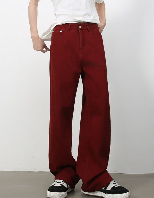 Load image into Gallery viewer, Men's Mid Rise Baggy Jeans
