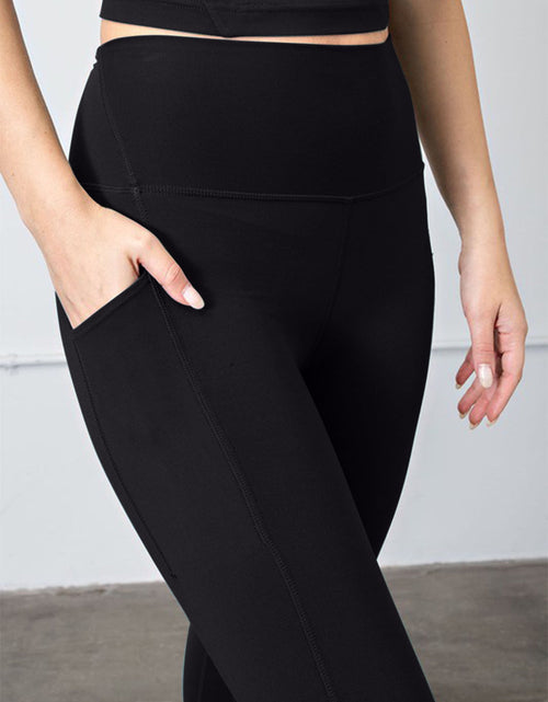 Load image into Gallery viewer, Faith Apparel High Waist Wide Waistband Leggings
