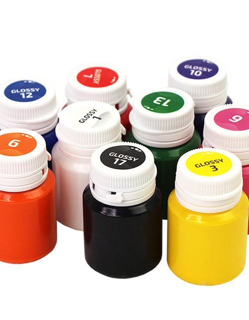 Load image into Gallery viewer, Glossy Acrylic paint for decor set, 9*20ml ROSA TALENT by Wise Elk
