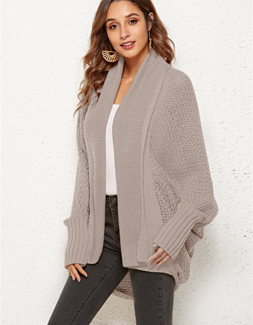Load image into Gallery viewer, Angel Wings Open Front Batwing Sleeve Cardigan

