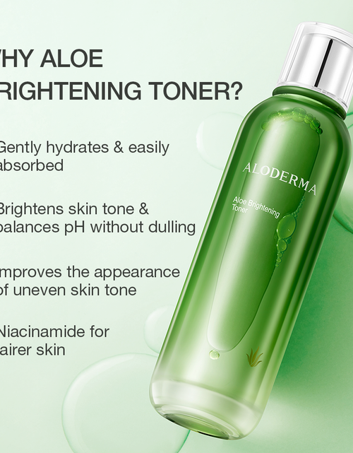 Load image into Gallery viewer, Aloe Brightening Toner by ALODERMA
