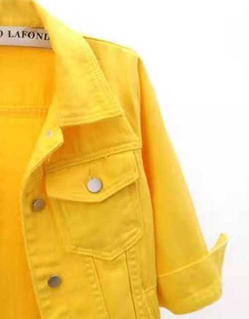 Load image into Gallery viewer, Full Size Cropped  Denim Jacket Plus Size
