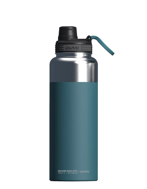 Load image into Gallery viewer, Blue Mighty Flask by ASOBU®
