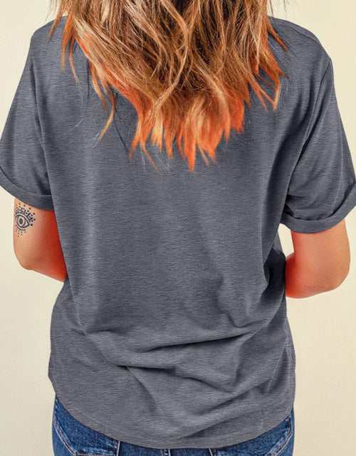 Load image into Gallery viewer, HAPPY EASTER Graphic Short Sleeve T-Shirt
