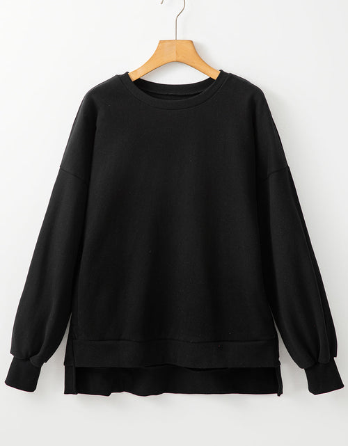 Load image into Gallery viewer, Round Neck Long Sleeve Sweatshirt
