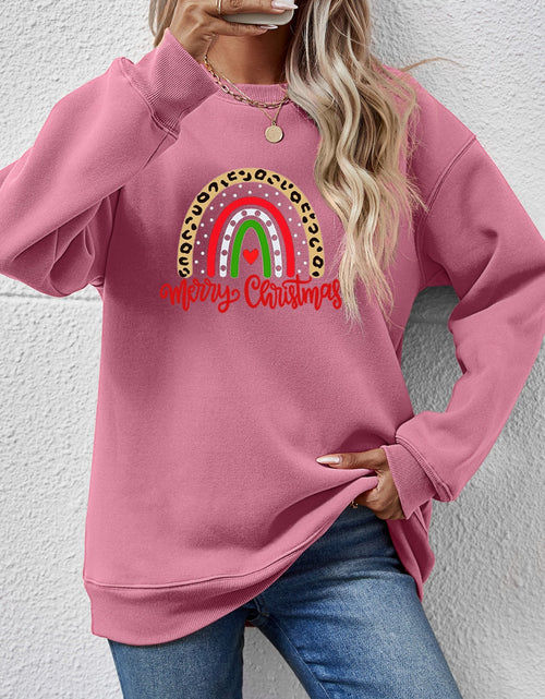 Load image into Gallery viewer, MERRY CHRISTMAS Graphic Sweatshirt
