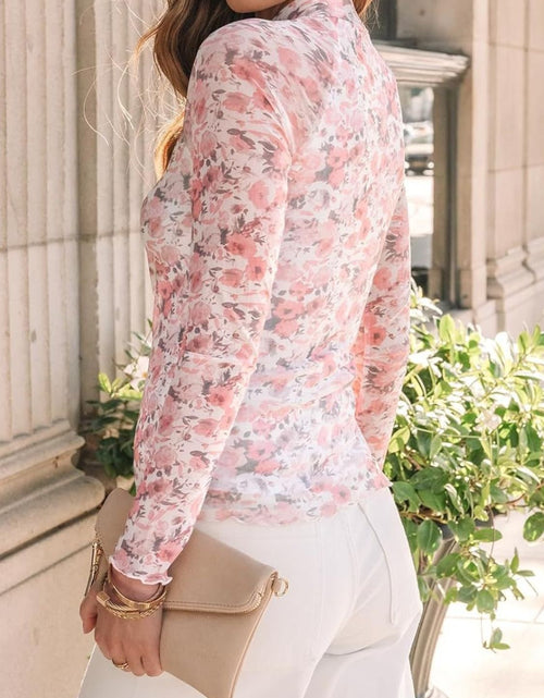Load image into Gallery viewer, Lovelet Mock Neck Long Sleeve Top
