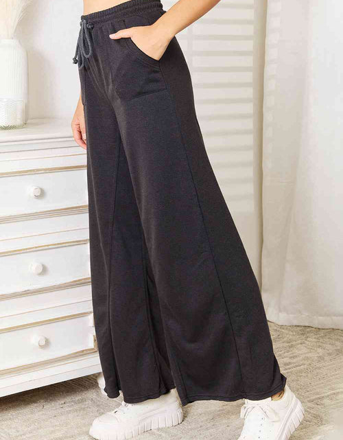 Load image into Gallery viewer, Basic Bae Wide Leg Pocketed Pants
