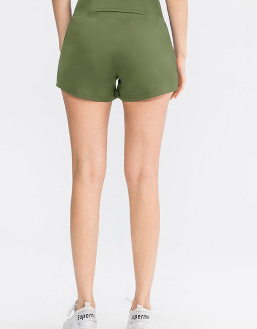 Load image into Gallery viewer, Wide Waistband Sports Shorts with Pockets
