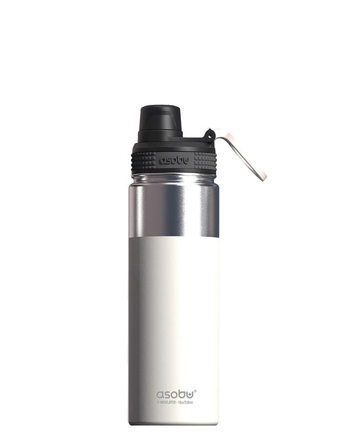 Load image into Gallery viewer, White Alpine Flask by ASOBU®
