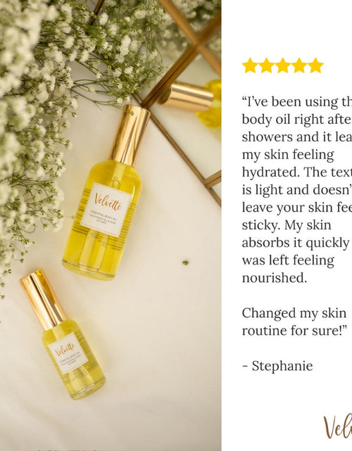 Load image into Gallery viewer, Essential Body Oil by Velvette
