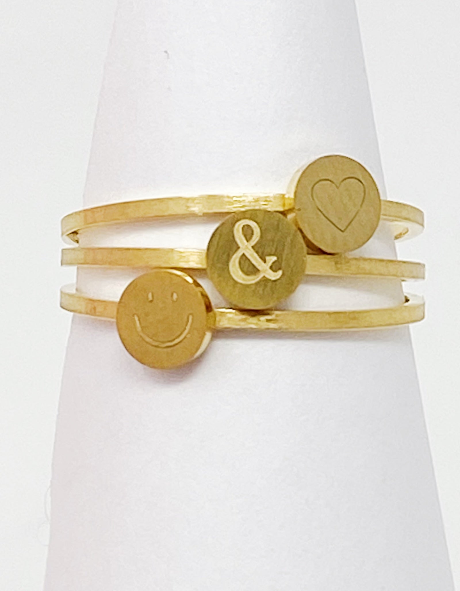 Tiny Disc Stackable Ring by Ellisonyoung.com