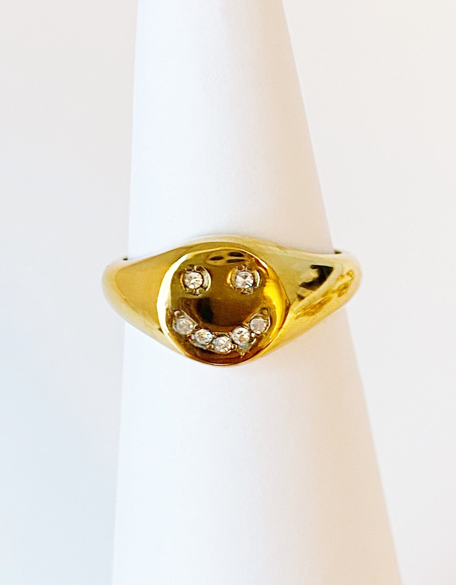 Shine Me Initial Ring by Ellisonyoung.com